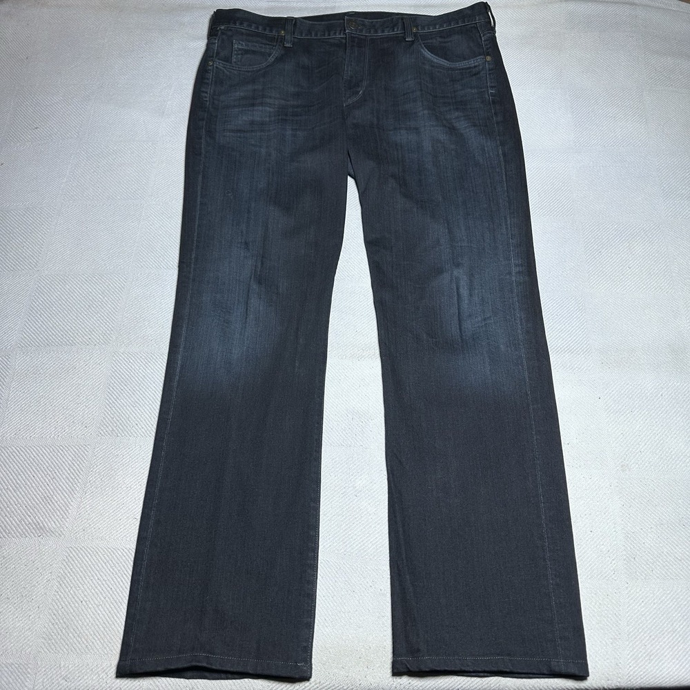 Citizens of Humanity Sid Straight Jeans 38x32 Dark Wash Denim‎ USA Made 5 Pocket